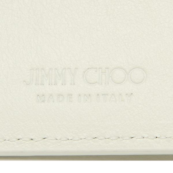 ジミーチュウ 二つ折り財布 マーク ホワイト メンズ JIMMY CHOO MARKUUF 14701380 詳細画像