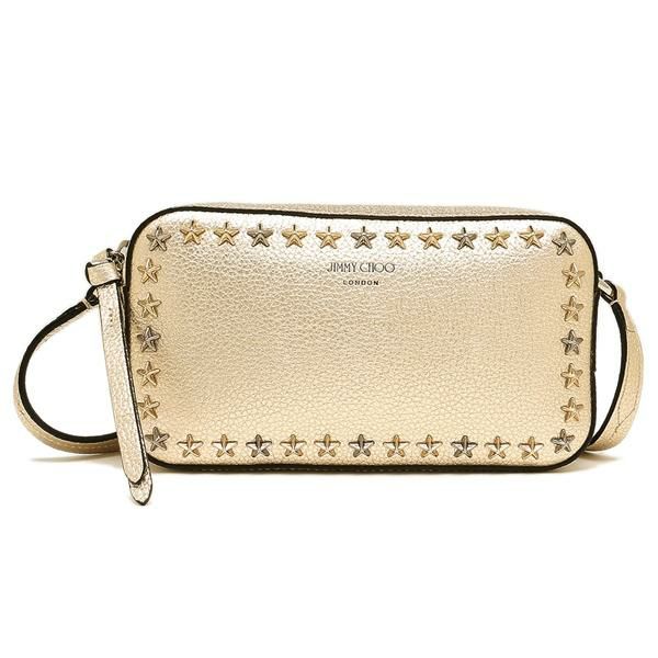 ジミーチュウ ショルダーバッグ ホール カメラバッグ ゴールド レディース JIMMY CHOO HALEUUR 14701630 詳細画像