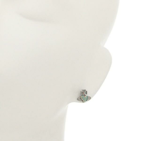 ヴィヴィアンウエストウッド ピアス アクセサリー スィスィ ハート ガンメタル レディース VIVIENNE WESTWOOD 62010269 02S198 詳細画像