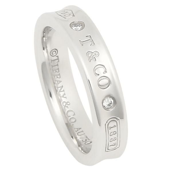 ティファニー リング アクセサリー ナローリング 指輪 ホワイトゴールド レディース TIFFANY&Co. 37953717