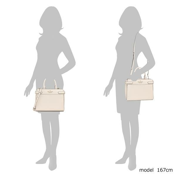 ケイトスペード アウトレット ハンドバッグ ショルダーバッグ ステイシー ホワイト レディース KATE SPADE WKRU6951 100 詳細画像