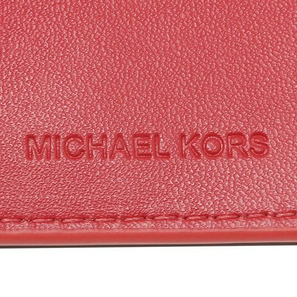 マイケルコース アウトレット 二つ折り財布 クーパー レッド メンズ レディース MICHAEL KORS 36H1LCOF1X FLAME 詳細画像