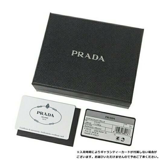 プラダ キーケース コインケース サフィアーノトライアングルロゴ レディース PRADA 1PP122 QHH 詳細画像