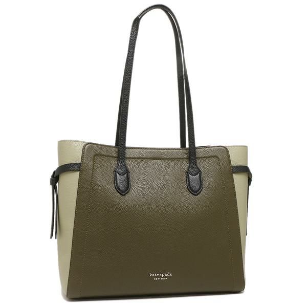 ケイトスペード トートバッグ ノット グリーンマルチ レディース KATE SPADE K4384 300 A4対応