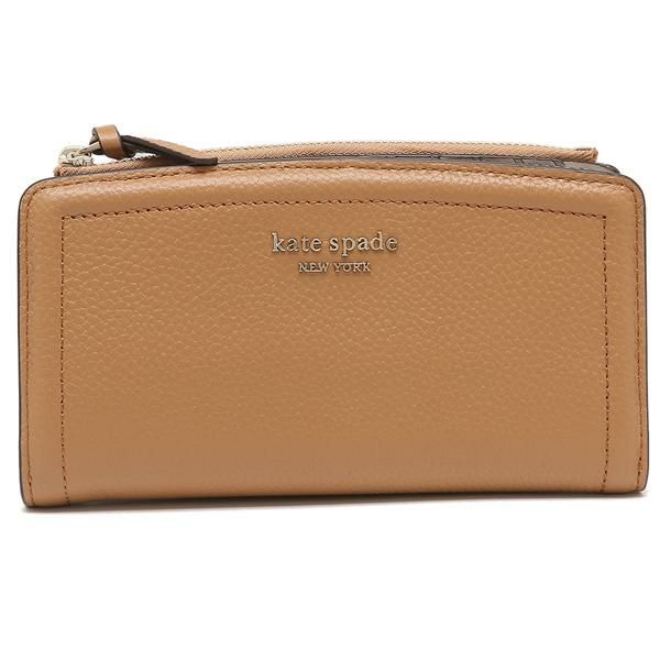 ケイトスペード 二つ折り財布 ノット ブラウン レディース KATE SPADE K5613 200 詳細画像