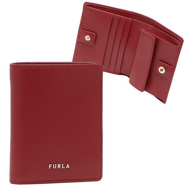 フルラ アウトレット 二つ折り財布 クラシック コンパクト財布 レッド レディース FURLA PCB9CL0 BX0306 CBN00