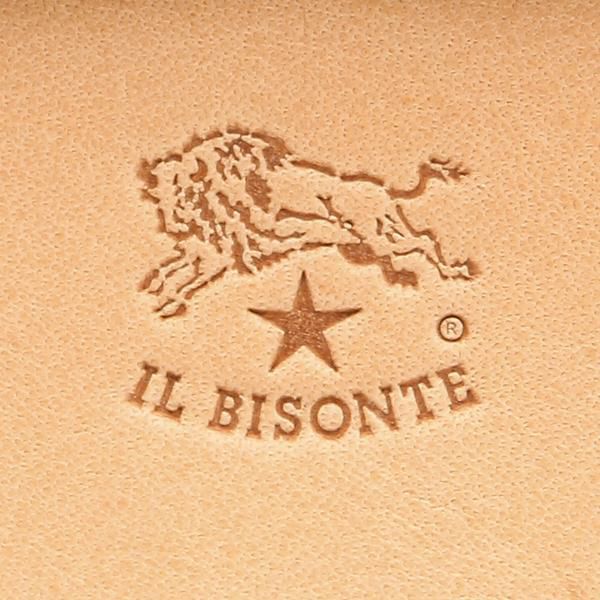 イルビゾンテ 二つ折り財布 ベージュ メンズ レディース IL BISONTE SMW022 PV0005 NA106B 詳細画像