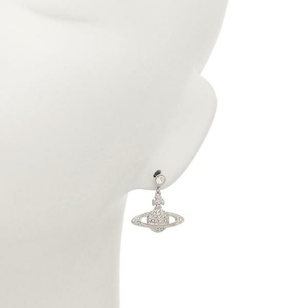 ヴィヴィアンウエストウッド ピアス アクセサリー ミニバスレリーフ ドロップ シルバー レディース VIVIENNE WESTWOOD 62020025 02P116 詳細画像