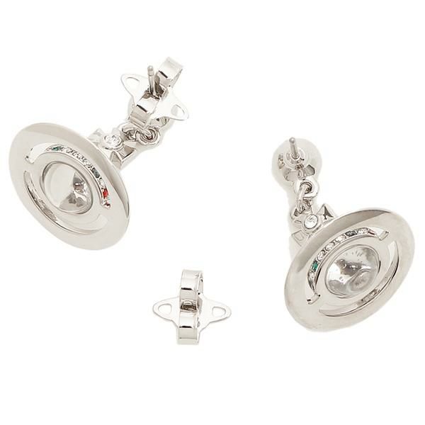ヴィヴィアンウエストウッド ピアス アクセサリー プチオーブ シルバー レディース VIVIENNE WESTWOOD 62020032 02P019 詳細画像