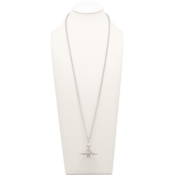 ヴィヴィアンウエストウッド ネックレス アクセサリー スモールオーブ シルバー メンズ レディース VIVIENNE WESTWOOD 63020096 02P019 詳細画像
