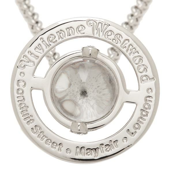 ヴィヴィアンウエストウッド ネックレス アクセサリー スモールオーブ シルバー メンズ レディース VIVIENNE WESTWOOD 63020096 02P019 詳細画像