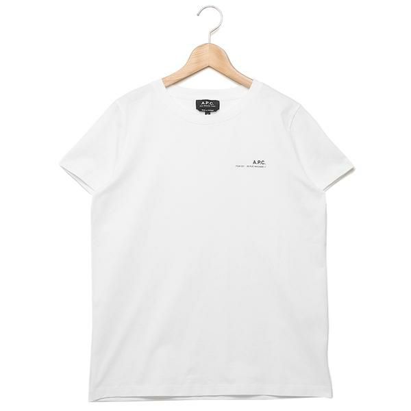 アーペーセー Tシャツ 半袖 ホワイト レディース APC COEOP F26012 AAB