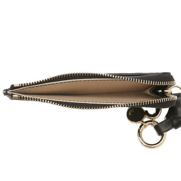 クロエ コインケース アルファベット カードケース ブラック レディース CHLOE CHC21WP944F57 001 詳細画像