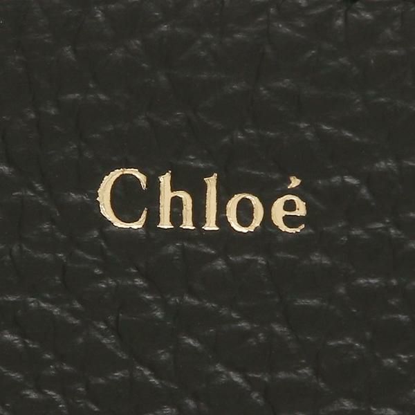 クロエ コインケース アルファベット カードケース ブラック レディース CHLOE CHC21WP944F57 001 詳細画像