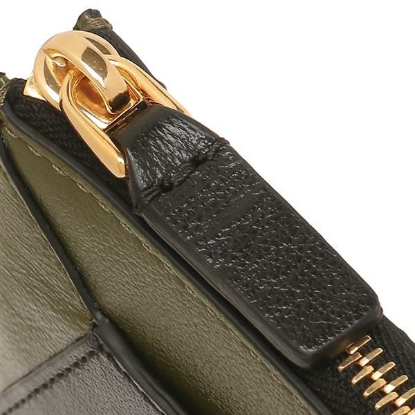 マルニ カードケース フラグメントケース コインケース ブラック カーキ レディース MARNI PFMO0057U1 P2644 Z530N 詳細画像