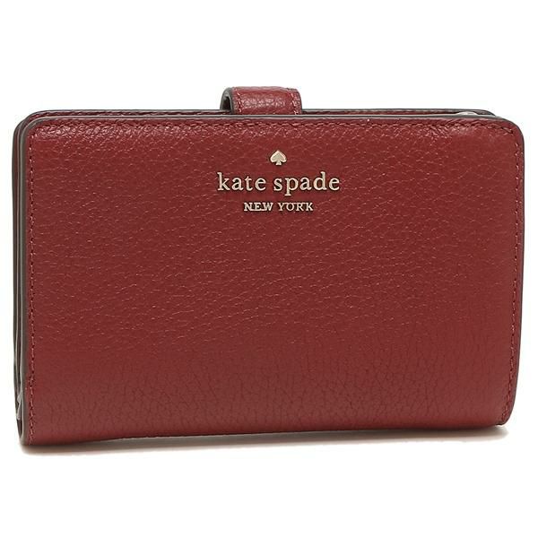 ケイトスペード アウトレット 二つ折り財布 レイラ レッド レディース KATE SPADE WLR00394 600