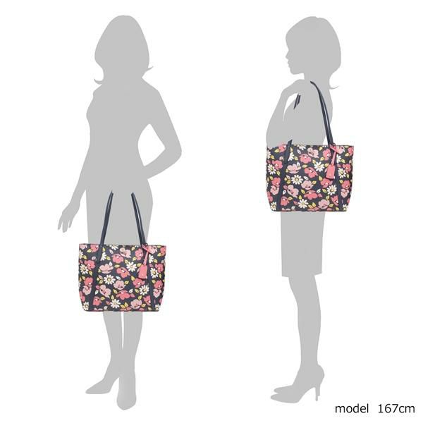 ケイトスペード アウトレット トートバッグ ロードトリップフローラ マルチ レディース KATE SPADE K6072 403 A4対応 詳細画像