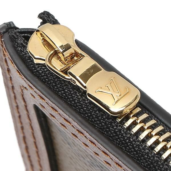 ルイヴィトン 三つ折り財布 ポルトフォイユドーフィーヌコンパクト ブラウン レディース LOUIS VUITTON M68725 詳細画像