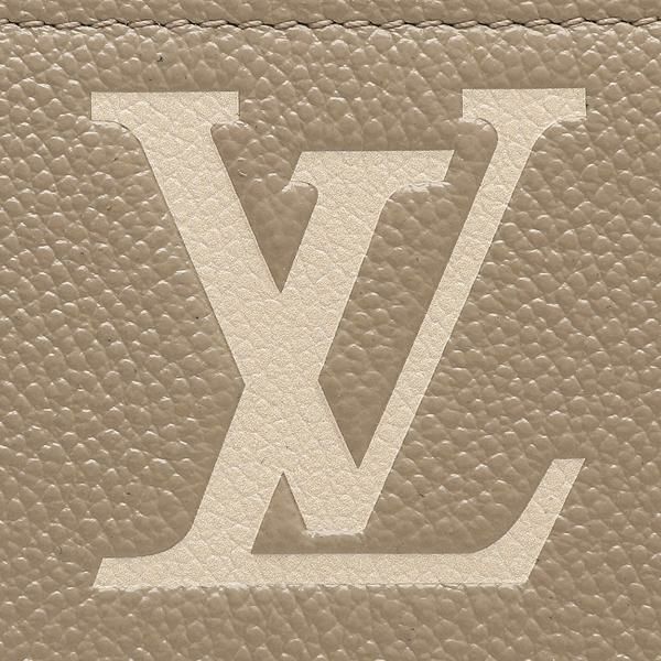 ルイヴィトン 長財布 ジッピーウォレット モノグラムアンプラント ラウンドファスナー ベージュ レディース LOUIS VUITTON M69794 詳細画像