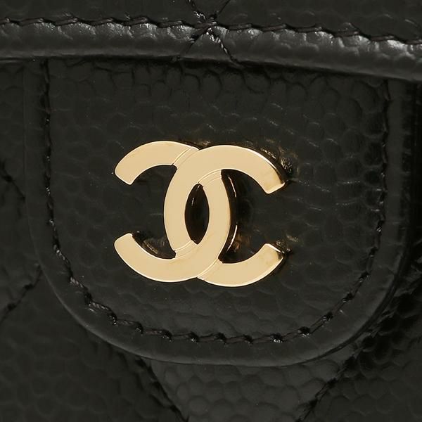 シャネル 長財布 フラップウォレット マトラッセ ブラック レディース CHANEL AP0241 Y01864 C3906 詳細画像