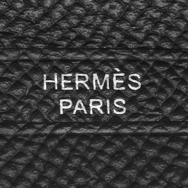 エルメス 二つ折り財布 ベアンコンパクト ブラック レディース HERMES H039790 89 詳細画像