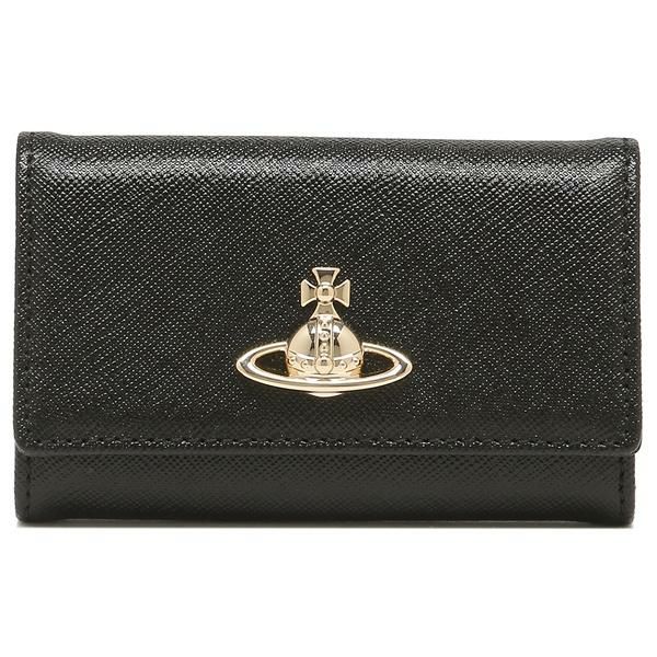 ヴィヴィアンウエストウッド キーケース ヴィクトリア キーリング ブラック メンズ レディース VIVIENNE WESTWOOD 51020001 42106 N402 詳細画像