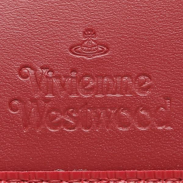 ヴィヴィアンウエストウッド 三つ折り財布 ポリー ミニ財布 レッド メンズ レディース VIVIENNE WESTWOOD 52010013 32097 H402 詳細画像