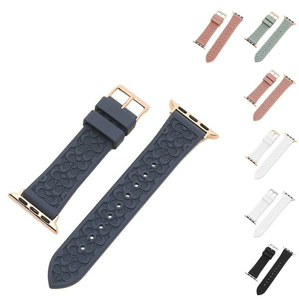 コーチ 時計用ベルト レディース 38mm 40mm 対応 アップルウォッチ 交換バンド 替えベルト COACH