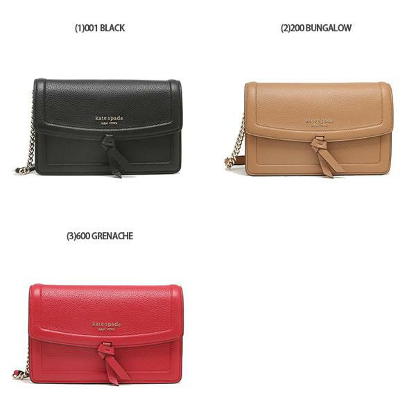 ケイトスペード ショルダーバッグ ノット レディース KATE SPADE K6830 001 詳細画像