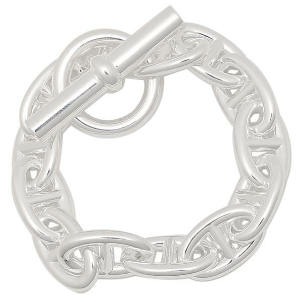 エルメス ブレスレット アクセサリー シェーヌダンクル バングル シルバー メンズ レディース HERMES H101995 00 13コマ エルメス ブレスレット アクセサリー シェーヌダンクル バングル シルバー メンズ レディース HERMES H101995 00 13コマ