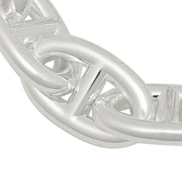 エルメス ブレスレット アクセサリー シェーヌダンクル バングル シルバー メンズ レディース HERMES H101995 00 詳細画像