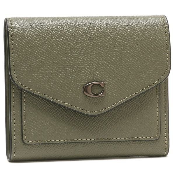 コーチ 二つ折り財布 ウィン グリーン レディース COACH C2328 V5ARY
