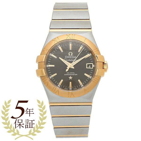 オメガ 時計 メンズ コンステレーション35mm コーアクシャル自動巻 グレー シルバー OMEGA 123.20.35.20.06.001 ステンレス