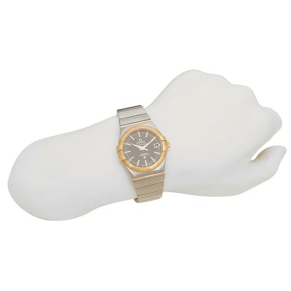 オメガ 時計 メンズ コンステレーション35mm コーアクシャル自動巻 グレー シルバー OMEGA 123.20.35.20.06.001 ステンレス 詳細画像