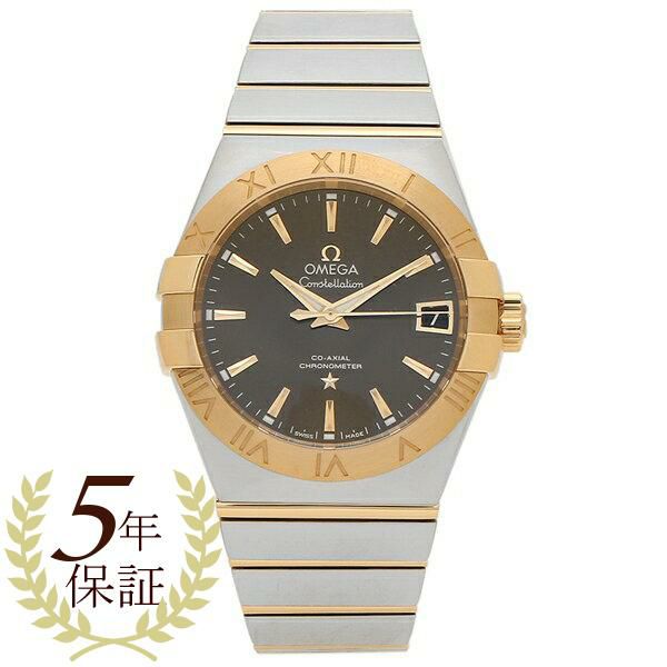 オメガ 時計 メンズ コンステレーション38mm コーアクシャル自動巻 グレー シルバー OMEGA 123.20.38.21.06.001 ステンレス