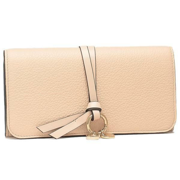 クロエ 長財布 アルファベット ピンク レディース CHLOE CHC21WP942F57 6J5