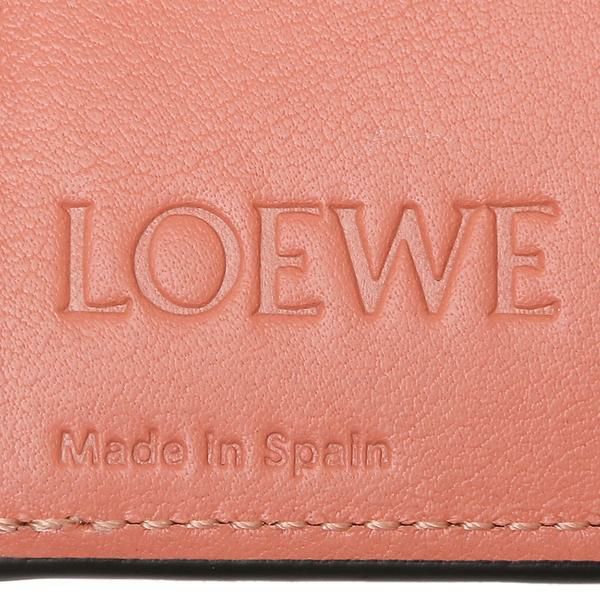 ロエベ 三つ折り財布 バーティカルウォレット Sサイズ ベージュ レディース LOEWE C660S86X01 2463 詳細画像