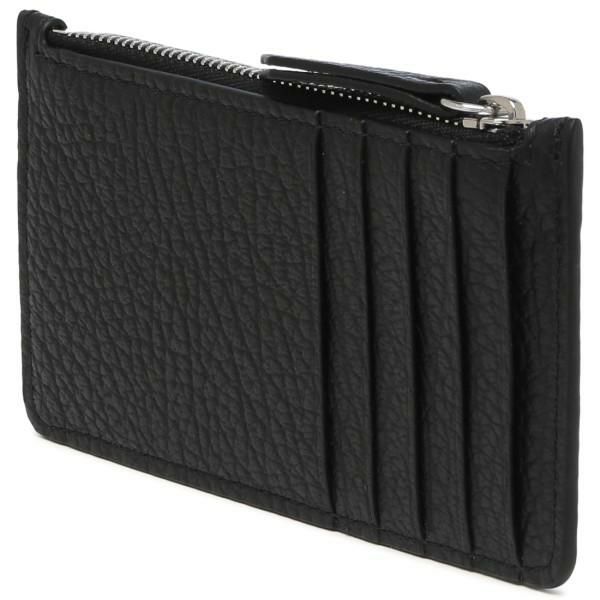 メゾンマルジェラ カードケース フラグメントケース コインケース ブラック メンズ レディース Maison Margiela S56UI0143 P4455 T8013 詳細画像