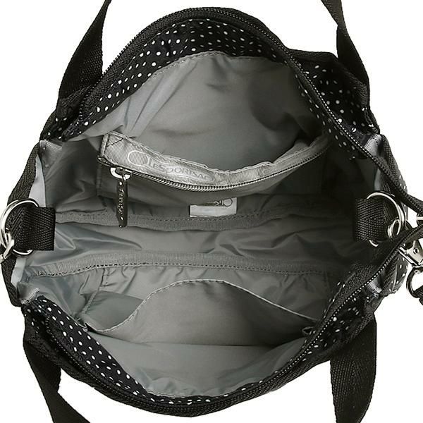 レスポートサック バッグ LESPORTSAC 8056 D653 SMALL JENNIE ショルダーバッグ JET SET PIN DOT 詳細画像