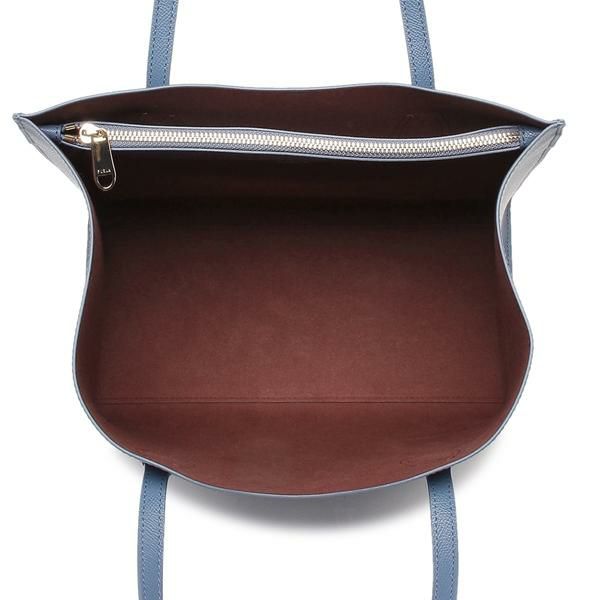 フルラ アウトレット トートバッグ エラ Mサイズ ブルー レディース FURLA WB00449 DE000 詳細画像