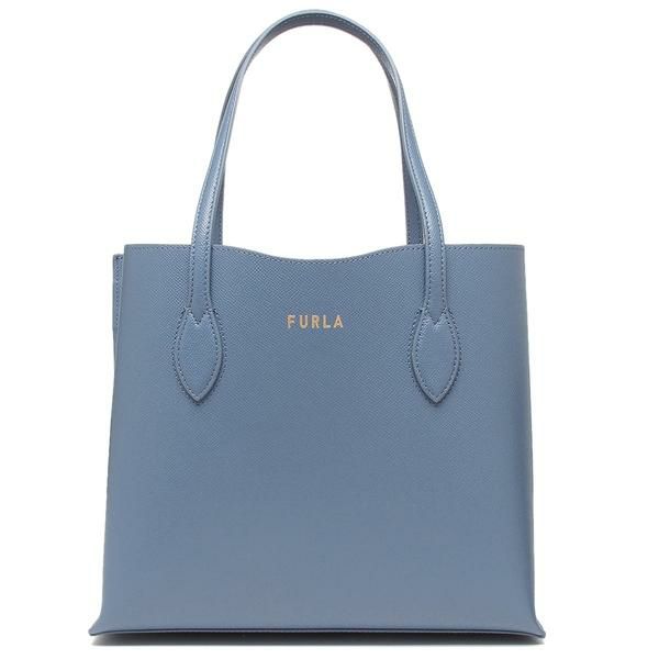 フルラ アウトレット トートバッグ エラ Mサイズ ブルー レディース FURLA WB00449 DE000 詳細画像