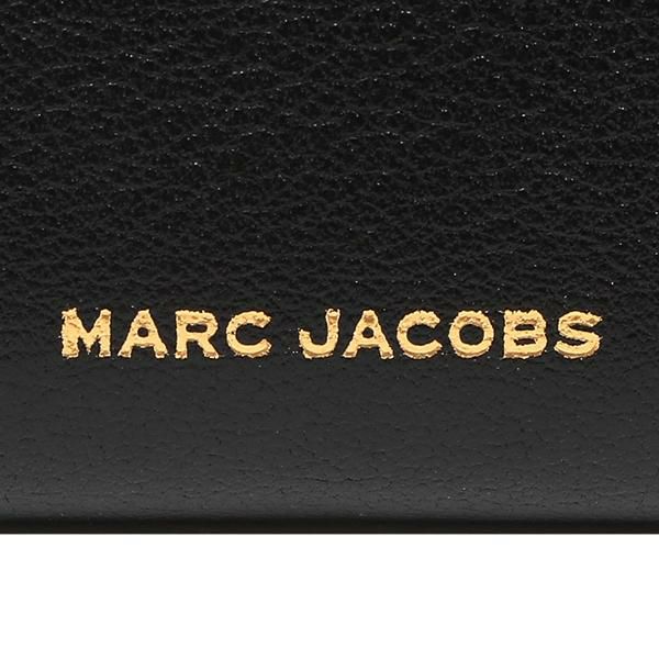 マークジェイコブス 三つ折り財布 グラムショット ミニ財布 ブラック レディース MARC JACOBS S160L01RE21 002 詳細画像
