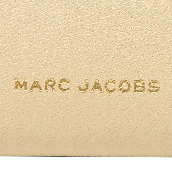 マークジェイコブス 三つ折り財布 グラムショット ミニ財布 ベージュ　レディース MARC JACOBS S160L01RE21 280 詳細画像