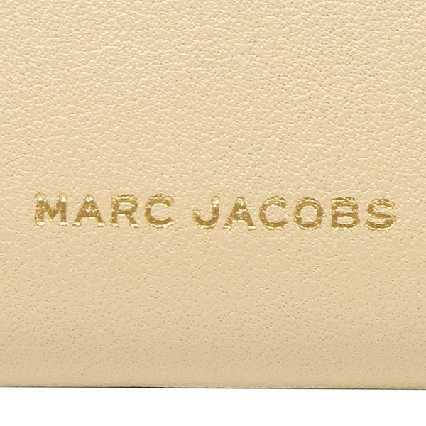 マークジェイコブス 三つ折り財布 グラムショット ミニ財布 ベージュ　レディース MARC JACOBS S160L01RE21 280 詳細画像