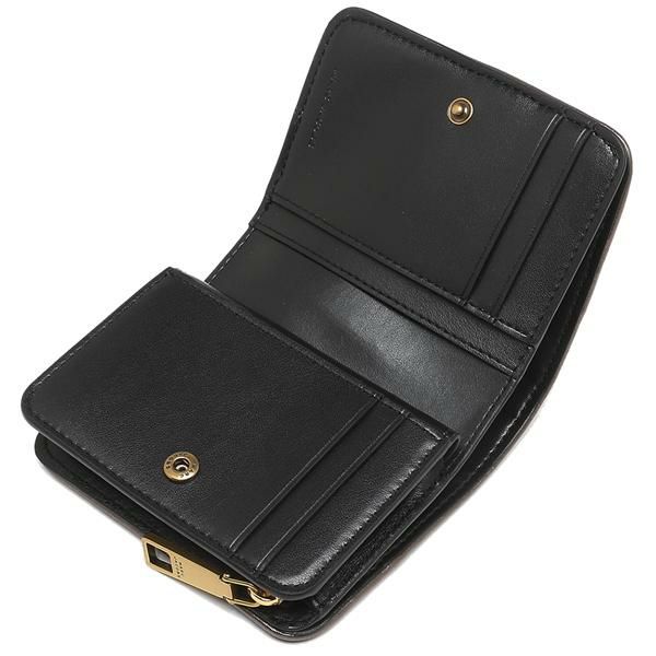 マークジェイコブス 二つ折り財布 グラムショット ミニ財布 ブラック レディース MARC JACOBS S161L01RE21 002 詳細画像