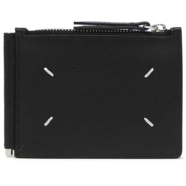 メゾンマルジェラ 二つ折り財布 マネークリップ コインケース ブラック メンズ Maison Margiela SA1UI0018 P4745 T8013 詳細画像