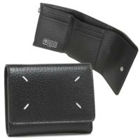 メゾンマルジェラ 三つ折り財布 ミニ財布 ブラック レディース メンズ Maison Margiela SA3UI0010 P4455 T8013