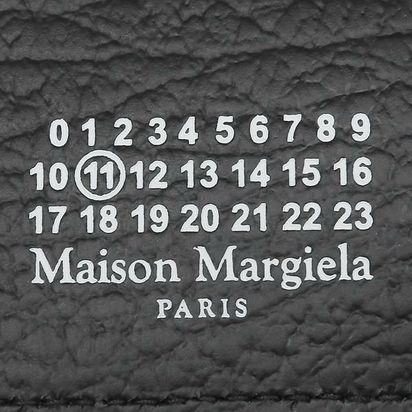 メゾンマルジェラ 三つ折り財布 ミニ財布 ブラック レディース メンズ Maison Margiela SA3UI0010 P4455 T8013 詳細画像
