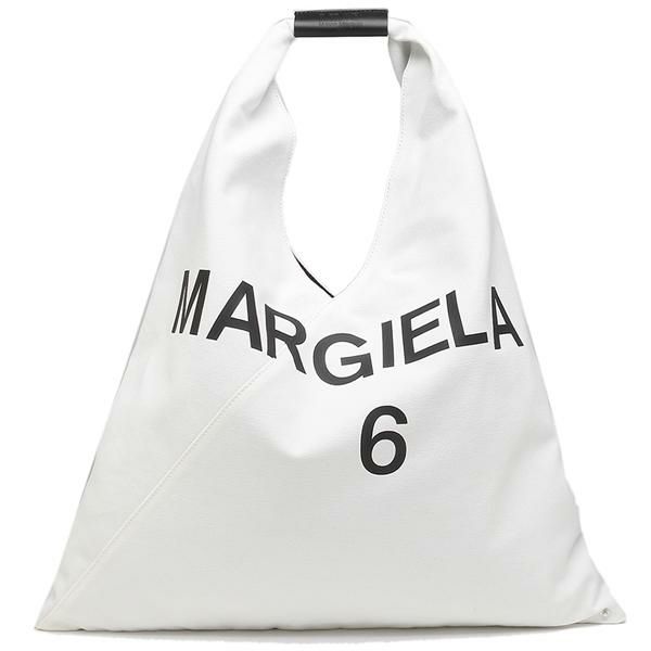 エムエムシックス メゾンマルジェラ トートバッグ ジャパニーズ ホワイト レディース MM6 Maison Margiela S54WD0039 P4537 H9097 A4対応 詳細画像