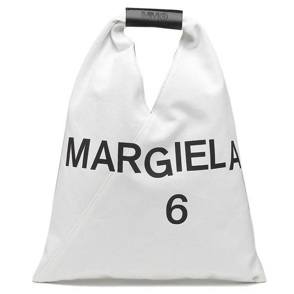 エムエムシックス メゾンマルジェラ トートバッグ ジャパニーズ ホワイト レディース MM6 Maison Margiela S54WD0043 P4537 H9097 詳細画像